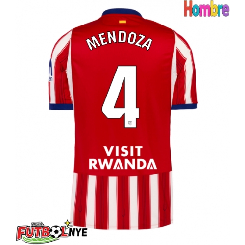 Camiseta Atletico Madrid Rodrigo Mendoza #4 Primera Equipación 2026-27 manga corta